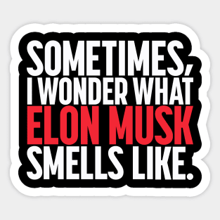 Funny Elon Musk Sticker